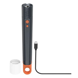 hama FLX1200-C LED Taschenlampe grau 21,0 cm, bis zu 1200 Lumen, 1 St.