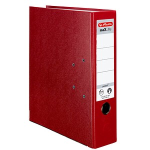 herlitz maX.file protect Ordner rot Kunststoff 8,0 cm DIN A4 herlitz maX.file protect Ordner rot Kunststoff 8,0 cm DIN A4
