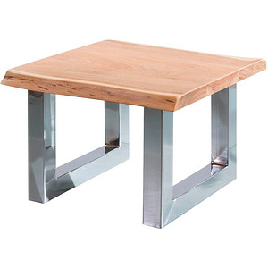 WOHNLING Couchtisch Massivholz akazie 60,0 x 58,0 x 40,0 cm