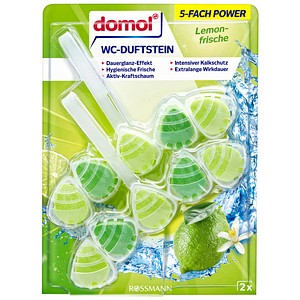 domol Lemonfrische WC-Duftspüler Limette, 2 St.