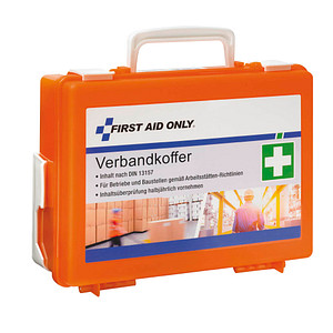 FIRST AID ONLY Verbandskasten DIN 13157 orange