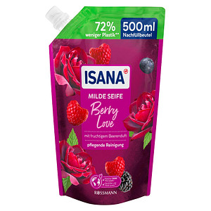 ISANA Berry Love Flüssigseife Nachfüllpackung 500 ml, 1 St.