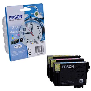 3 EPSON 27XL / T2715XL cyan, magenta, gelb Tintenpatronen 3 EPSON 27XL / T2715XL cyan, magenta, gelb Tintenpatronen