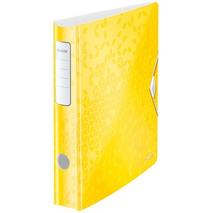 LEITZ Active WOW 1107 Ordner gelb Kunststoff 6,5 cm DIN A4