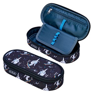 herlitz Schlampermäppchen Space Skater Motiv, 21,5 x 9,5 cm