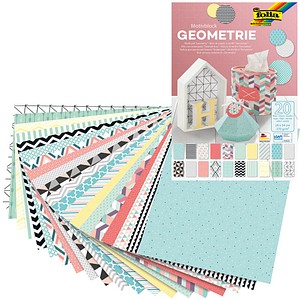 folia Motivblock BASICS INTENSIV farbsortiert 24,0 x 34,0 cm 270 g/qm folia Motivblock BASICS INTENSIV farbsortiert 24,0 x 34,0 cm 270 g/qm