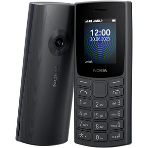 NOKIA 110 2G (2023) Dual-SIM-Handy schwarz