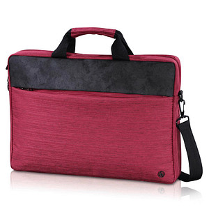 hama Laptoptasche Tayrona Kunstfaser rot 00216537 bis 39,6 cm (15,6 Zoll)