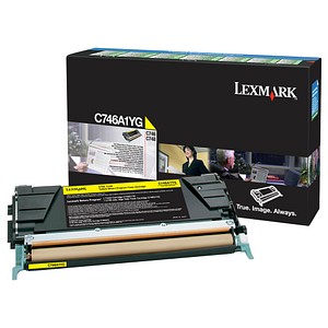 Lexmark C746A1YG  gelb Toner