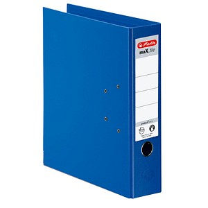 herlitz maX.file protect plus Ordner blau Kunststoff 8,0 cm DIN A4 herlitz maX.file protect plus Ordner blau Kunststoff 8,0 cm DIN A4