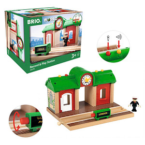 BRIO® Sprechender Bahnhof 33578 Spielzeugeisenbahnen-Zubehör