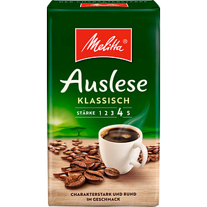 Melitta Auslese KLASSISCH Kaffee, gemahlen kräftig 500,0 g