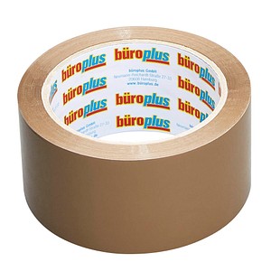 büroplus Packband braun 50,0 mm x 66,0 m 1 Rolle