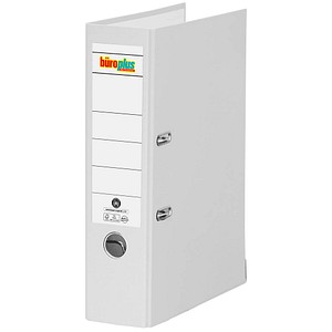 büroplus Ordner weiß Karton 8,0 cm DIN A4, 1 St.