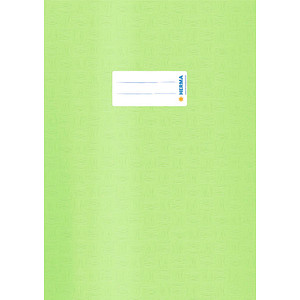 HERMA Heftumschlag mit Baststruktur hellgrün Kunststoff DIN A4