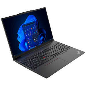 Lenovo ThinkPad E16 Gen 2 Notebook 40,6 cm (16,0 Zoll), 16 GB RAM, 512 GB SSD, AMD Ryzen 5 7535HS