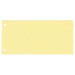 dots Trennstreifen gelb, 190 g/qm Karton 24,0 x 10,5 cm, 100 St.