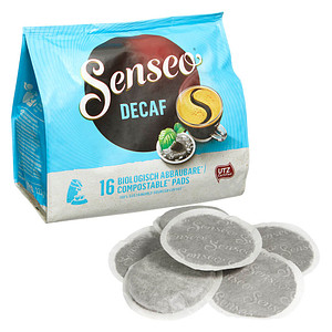 Senseo DECAF Kaffeepads Arabica- und Robustabohnen 16 Pads