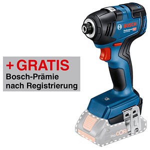 AKTION: BOSCH Professional GDR 18V-200 Akku-Drehschlagschrauber 18,0 V, ohne Akku mit Prämie nach Registrierung