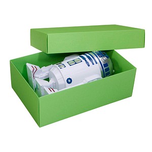 BUNTBOX XL Geschenkboxen 8,6 l grün 34,0 x 22,0 x 11,5 cm