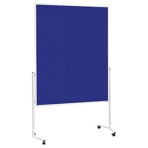 magnetoplan Moderationswand 120,0 x 150,0 cm marineblau