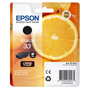 EPSON 33 / T3331  schwarz Druckerpatrone