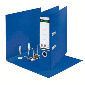 LEITZ recycle 1018 Ordner blau Karton 8,0 cm DIN A4