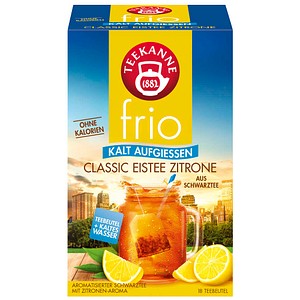 TEEKANNE frio CLASSIC EISTEE ZITRONE Tee 18 Portionen