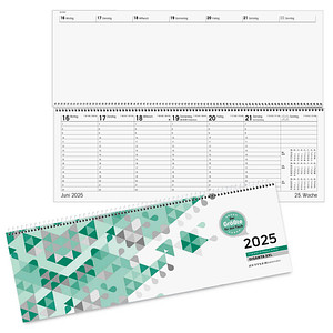 ZETTLER KALENDER Tischquerkalender Giganta XXL 2025