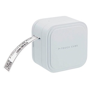 brother P-touch CUBE Pro PT-P910BT Beschriftungsgerät weiß, grau