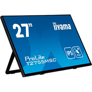 iiyama ProLite T2755MSC-B1 LED-Display, schwarz, 68,6 cm (27,0 Zoll)