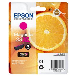 EPSON 33XL / T3363XL magenta Tintenpatrone EPSON 33XL / T3363XL magenta Tintenpatrone