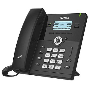 tiptel Htek UC912G Schnurgebundenes Telefon schwarz-silber