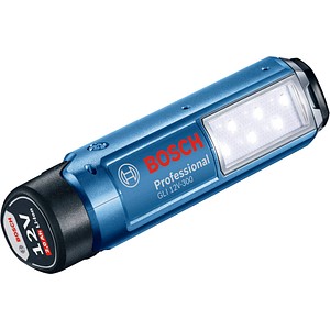 BOSCH Professional GLI 12V-300 LED Taschenlampe blau 18,2 cm, 300 Lumen, 12,0 V