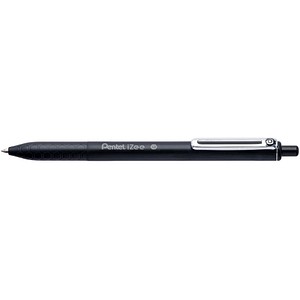 Pentel Kugelschreiber iZee BX470 schwarz, Schreibfarbe: schwarz, 1 St.