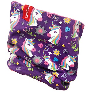ROTH Schlauchschal Einhorn lila 50,0- 54,0 cm, 1 St.