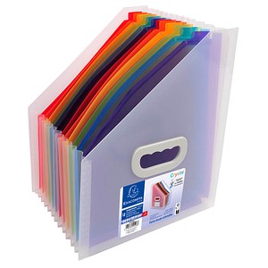 Exacompta Fächerstehsammler Crystal 55598E kristall Kunststoff, DIN A4, 1 St.