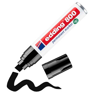 edding 800 Permanentmarker schwarz 4,0 - 12,0 mm, 1 St.