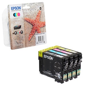EPSON 603/T03U64  schwarz, cyan, magenta, gelb Druckerpatronen, 4er-Set