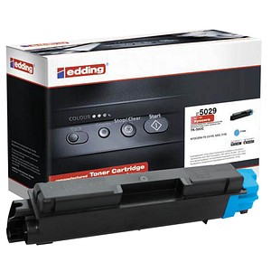edding EDD-5029 cyan Toner ersetzt KYOCERA TK-580C edding EDD-5029 cyan Toner ersetzt KYOCERA TK-580C