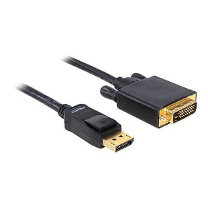 DeLOCK DisplayPort/DVI-D Kabel 2,0 m schwarz