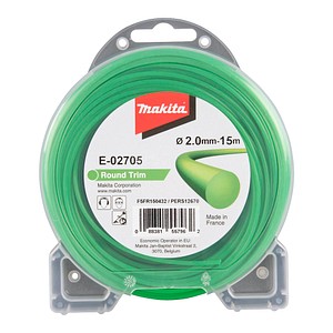makita E-02705 Mähfaden 2,0 mm x 15,0 m