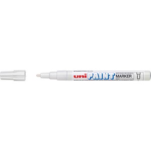 uni-ball PX-21 Lackmarker weiß 1,0 - 1,5 mm, 1 St.