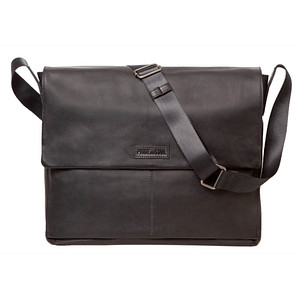 PRIDE & SOUL Umhängetasche URBAN Leder schwarz 47532