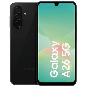 SAMSUNG Galaxy A26 5G Smartphone schwarz 128 GB