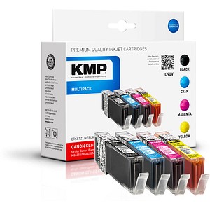 4 KMP C90V schwarz, cyan, magenta, gelb Tintenpatronen ersetzen Canon CLI-551 XL BK/C/M/Y 4 KMP C90V schwarz, cyan, magenta, gelb Tintenpatronen ersetzen Canon CLI-551 XL BK/C/M/Y