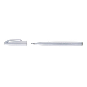Pentel SES15C-N2X Brush-Pen grau, 1 St.