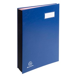 Exacompta Unterschriftenmappe 20 Fächer blau, 1 St.