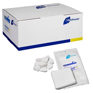 Meditrade® Mull-Kompressen BeeSana® 4072 weiß, 20 St.