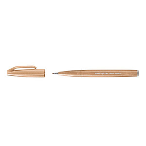 Pentel SES15C-E2X Brush-Pen braun, 1 St.